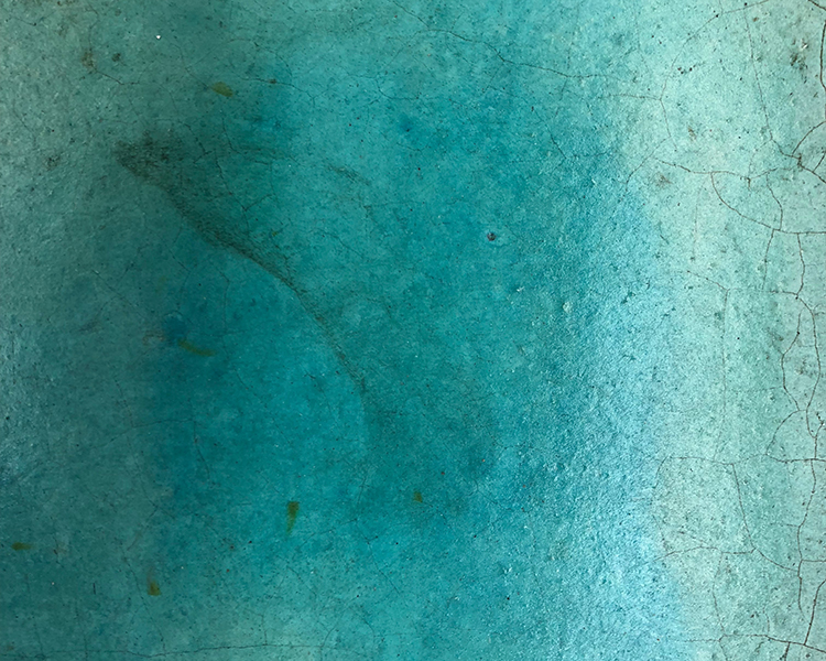 Antique Blue Acid Stain flooring concrete